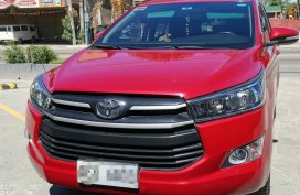 Red Toyota Innova for sale in Danao