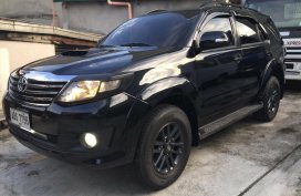 Black Toyota Fortuner 2016 for sale in Manila