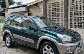 Green Toyota Rav4 2002 for sale in Manila