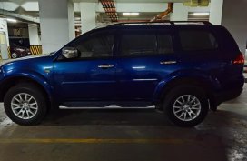Blue Mitsubishi Montero for sale in Quezon City