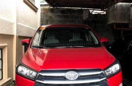 Selling Red Toyota Innova in Baguio