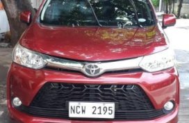 Red Toyota Avanza for sale in Pasig