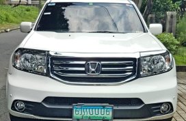 White Honda Pilot for sale in Quezon City