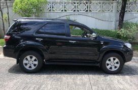 Black Toyota Fortuner for sale in Manila
