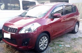 Red Suzuki Ertiga for sale in Parañaque City