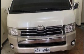 White Toyota Hiace Super Grandia for sale in Manila