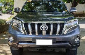 Grey Toyota Land cruiser prado for sale in Quezon City