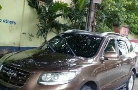 Brown 2010 Hyundai Santa Fe CRDi Premium for sale in Manila