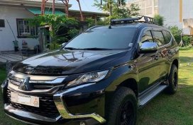 Sell Black 2016 Mitsubishi Montero sport in Mandaue