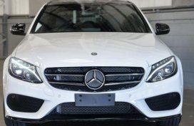White Mercedes-Benz C-Class 2015 for sale in Manila