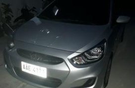 Silver Hyundai Accent for sale in Cebu City