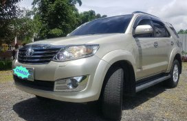 TOYOTA FORTUNER G 2012