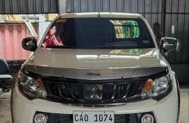 Sell White 2018 Mitsubishi Strada in General Trias