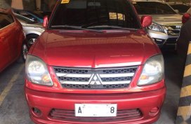 Red Mitsubishi Adventure 2015 for sale in Manual