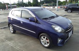 Blue Toyota Wigo for sale in Lipa