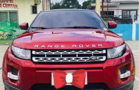 Red Land Rover Range Rover Evoque for sale in Manila