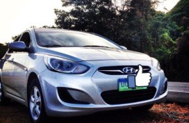 Silver Hyundai Accent Hyundai Accent 1.4 GL (A) 2013 for sale in Hermosa