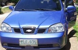 Blue Chevrolet Optra 2005 for sale in Manila