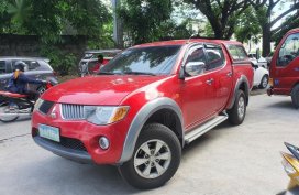 Selling Red Mitsubishi Strada 2007 in Laguna