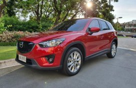 Red Mazda Cx-5 2.5 AWD Sport Auto 2014 for sale in Pasig