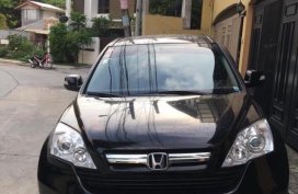 Selling Black Honda Cr-V 2008 in Quezon City