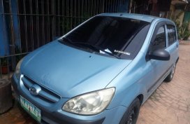 Blue Hyundai Getz 2004 for sale in Manila