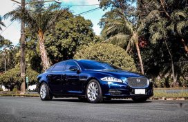 Sell Blue 2014 Jaguar XJ in Makati
