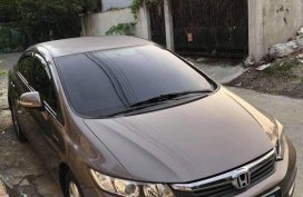 Selling Grey Honda Civic 2012 in Taytay