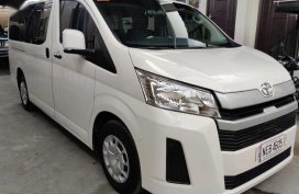 Selling White Toyota Hiace 2020 in Quezon City