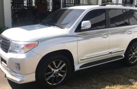 Selling Pearl White Toyota Land Cruiser 2013 in San Fernando