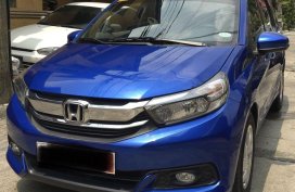 Blue Honda Mobilio 2018 for sale in Manila