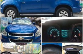 Sell Blue 2014 Chevrolet Trailblazer in Quezon City
