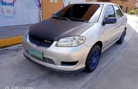 Silver Toyota Vios 2005 for sale in Manila