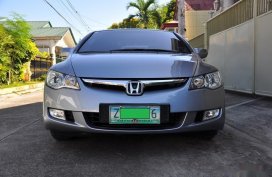 Selling Blue Honda Civic 2008 in Manila