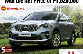 Kia Sorento 2.2L Diesel AT with the NET PRICE of P1,525,000