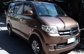 Selling Brown Suzuki APV 2013 Truck at 65000 km in Cainta