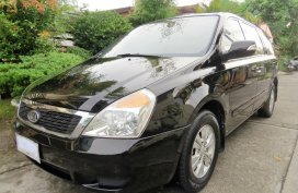 Black Kia Carnival 2012 for sale in Pasig
