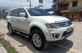 White Mitsubishi Montero Sports GLX 2015 for sale in Baroy