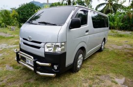 Silver Toyota Hiace 2010 for sale in Mambajao