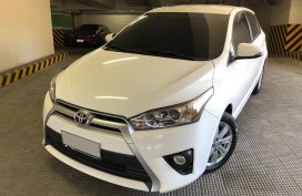 White Toyota Yaris 2017 for sale in Manila