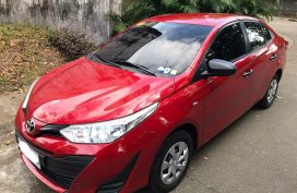 Red Toyota Vios 2018 for sale in Quezon City