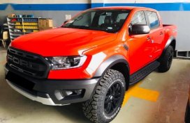 Orange Ford Ranger Raptor 2020 for sale in Manila