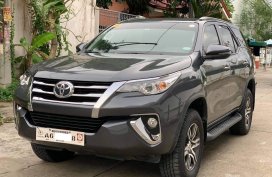 Black Toyota Fortuner 2018 for sale in Las Piñas