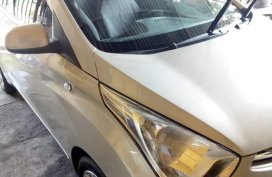 Silver Hyundai Eon 2014 for sale in Quezon City