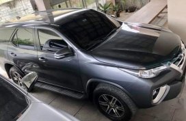 Silver Toyota Fortuner 2017 for sale in General Santos