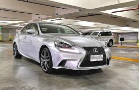 Silver Lexus IS 350 F Sport 2015 for sale in Manila