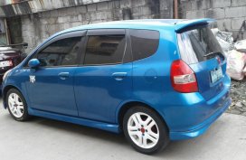 Selling Blue Honda Fit 2003 in Cainta