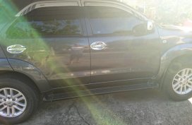 Grey Toyota Fortuner 2010 for sale in Cebu