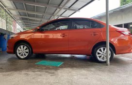Orange Toyota Vios 2018 for sale in Quezon City