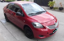 Red Toyota Vios 2013 for sale in Manila